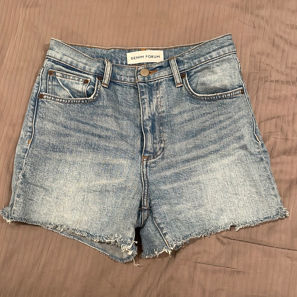 Denim forum the romy slim short